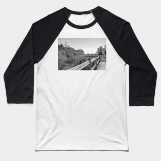 Bridge over the river in the English countryside Baseball T-Shirt